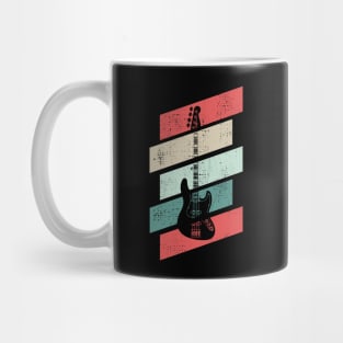 Retro Vintage J-Style Bass Guitar Mug